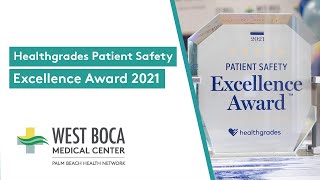 Healthgrades Patient Safety Excellence Award 2021