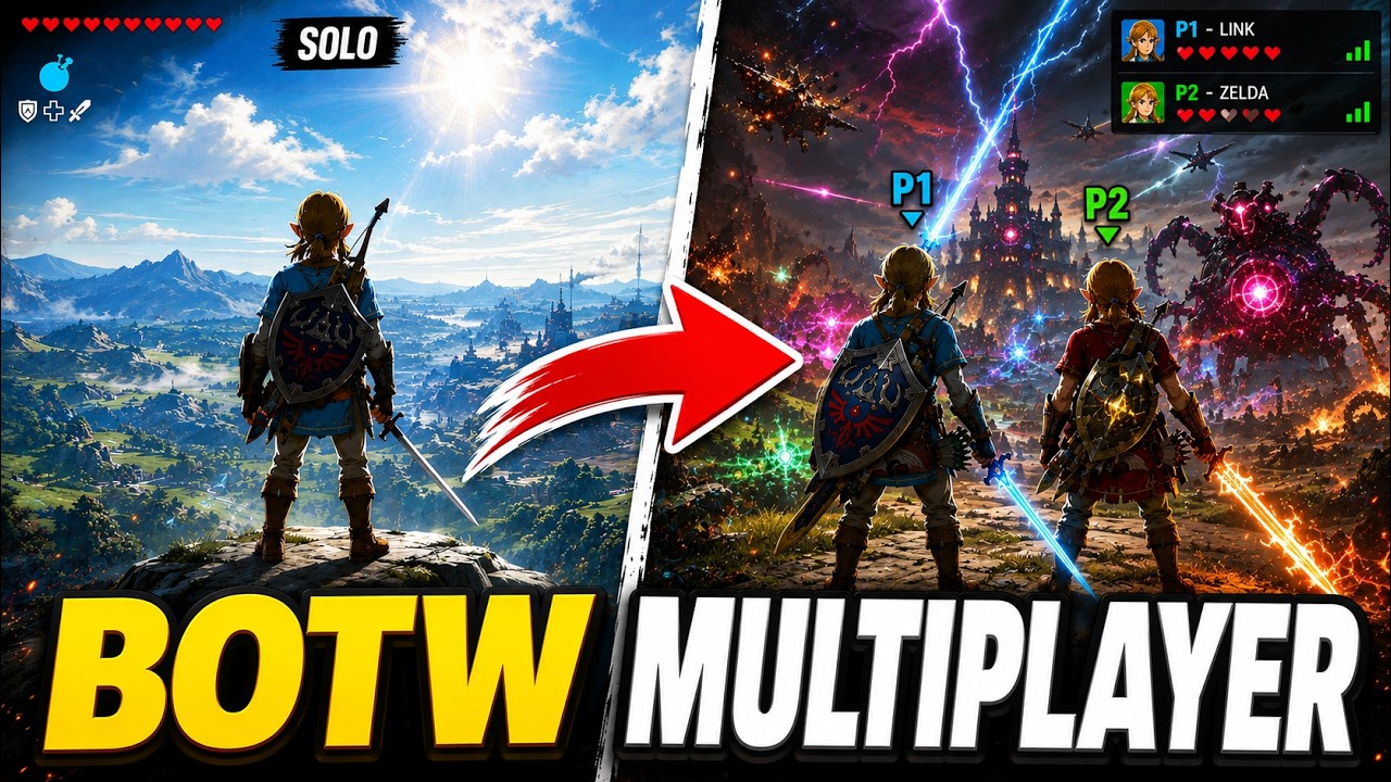 How to Play BotW Multiplayer With Friends (Easy Mod Guide) - YouTube