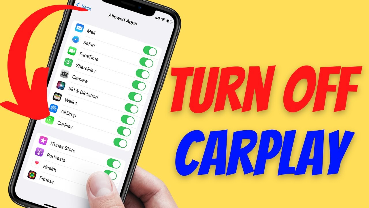 How to Turn Off CarPlay YouTube