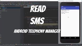 Android Telephony Manager Tutorial 43 - Read SMS