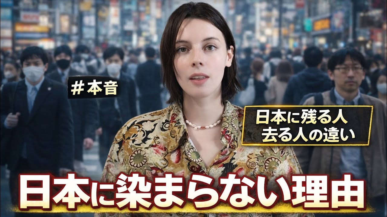 『本音』外国人は日本に染まらない理由をお伝えします
