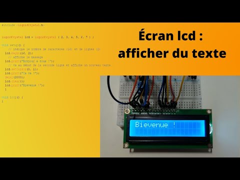 Programmer un écran