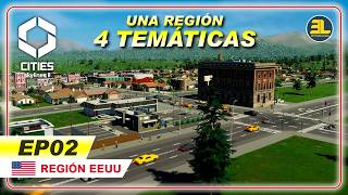 Cities Skylines 2 | Ciudad Temática EP02 | Gameplay 2026 - Comienzo con EEUU