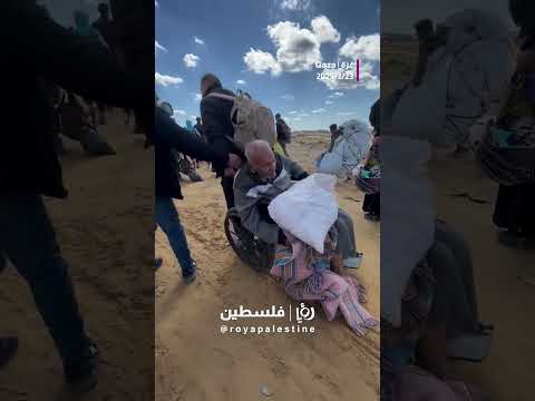 مشاهد النزوح تعود من جديد 