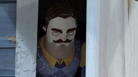 Hello Neighbor Act 2 Ending Cutscene | Blender Remake