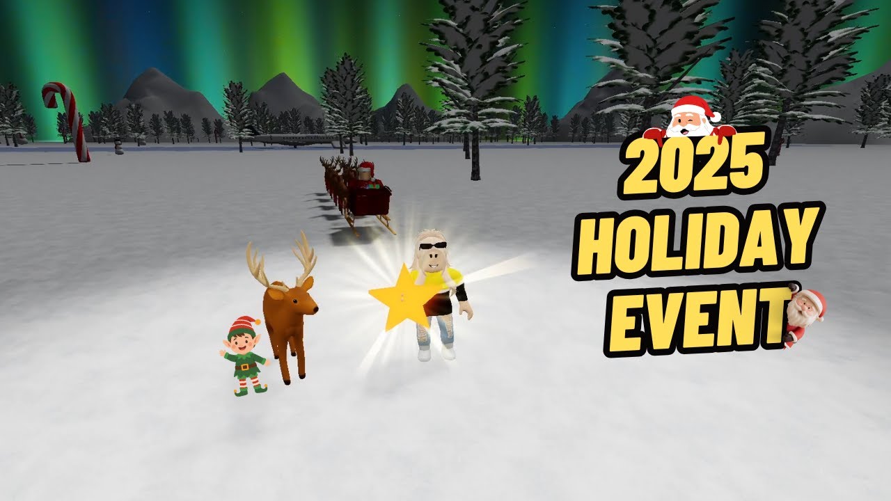 Миссия праздничного события 2025 года в Cabin Crew Simulator | ROBLOX | AlyXV