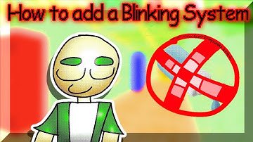 How To Add Blinking System To Your Decompile! 😉🌟/ #video #decompile #baldisbasics