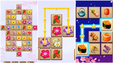 Tile Connect Puzzle Gameplay 3, Android Games ios Walkthrough Simulator Think Brain Puzzle