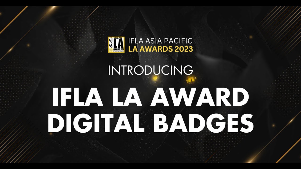 IFLA LA Award Credly Badge - Video Demonstration