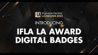 Ifla La Award Credly Badge - Video Demonstration