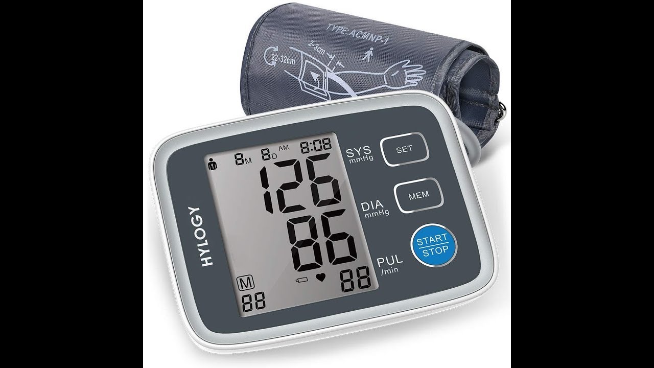 HYLOGY Digital Automatic Upper Arm Blood Pressure Monitor