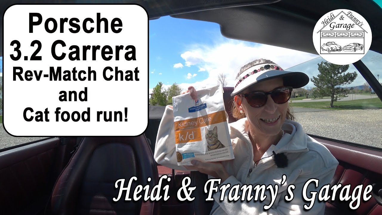 Porsche 911 3.2 Carrera Rev-matching Chat and Cat Food Run!
