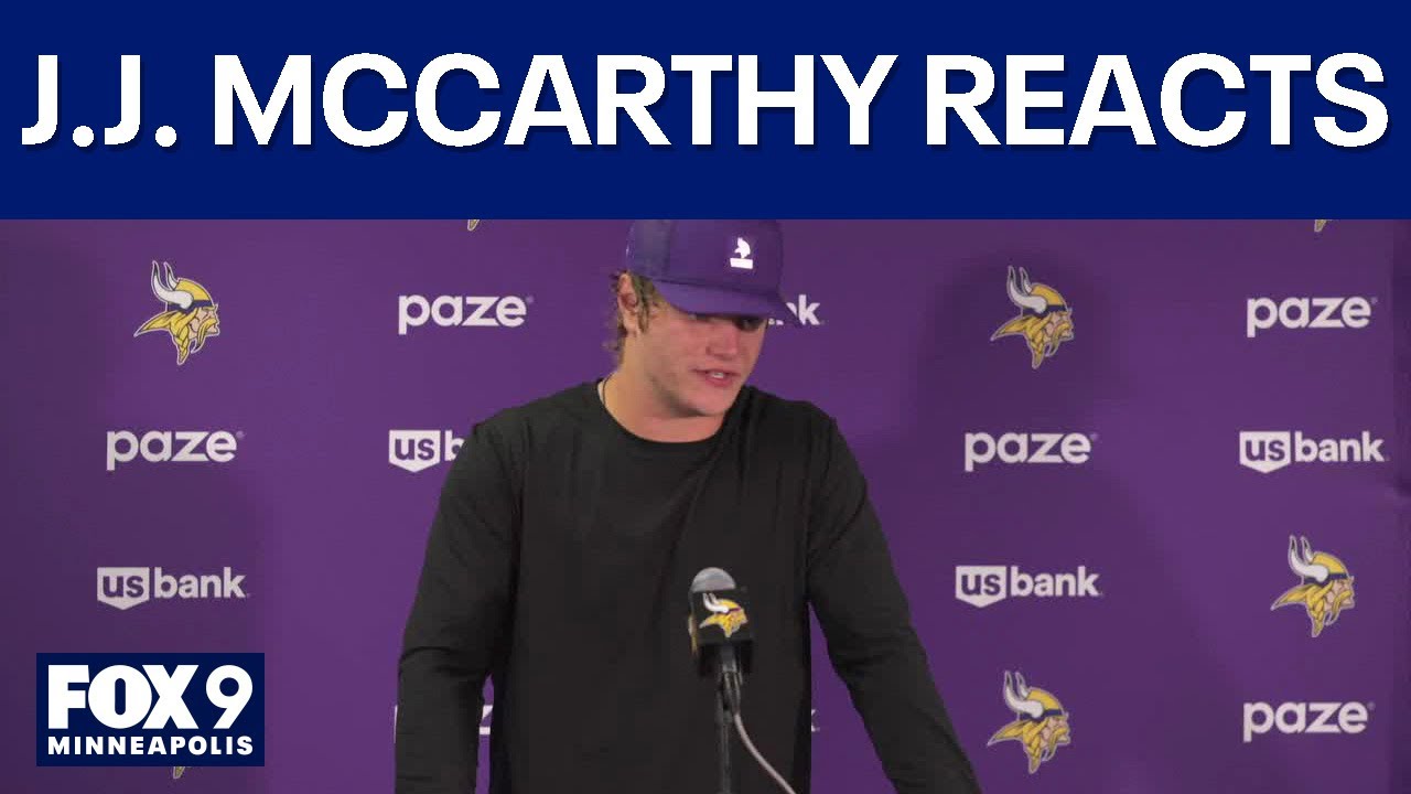 Vikings QB J.J. McCarthy after comeback win: 'Where else would you rather be?