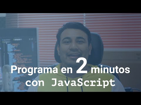 Tus primeras líneas de código con JavaScript ¡EN MENOS DE 2 MINUTOS!