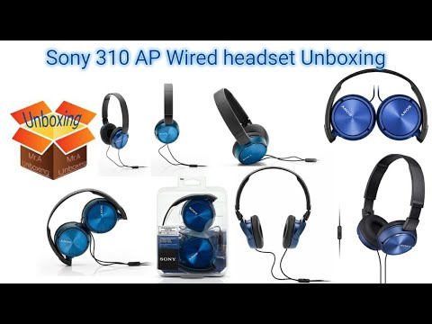unboxing|best headset/Sony 310AP wired headset |Mr.A Unboxing| - YouTube