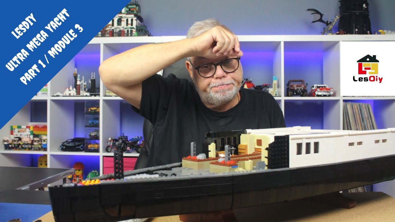 Part 3 der MEGA Luxus Yacht von Lesdiy im Maßstab 