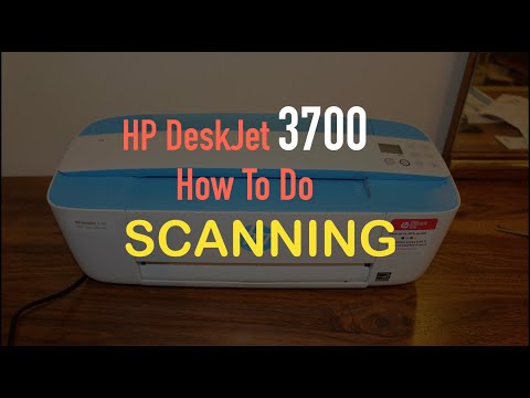 Video How To Scan With HP Deskjet 3700 Series Printer review... - youtube