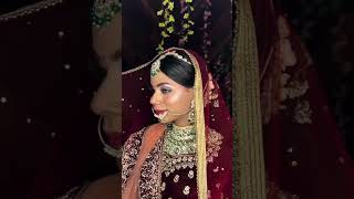 Transformation❤️ #bride #bridal #transfomation #reel #shorts #shortvideoviral #youtubeshorts #love