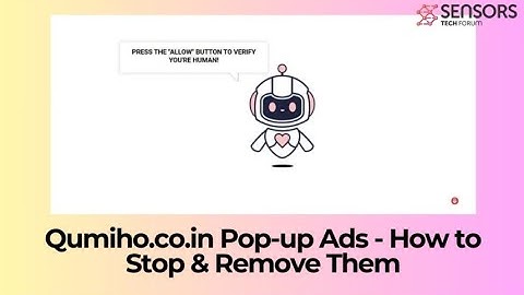 Qumiho.co.in Pop-up Ads Virus - How to Remove It