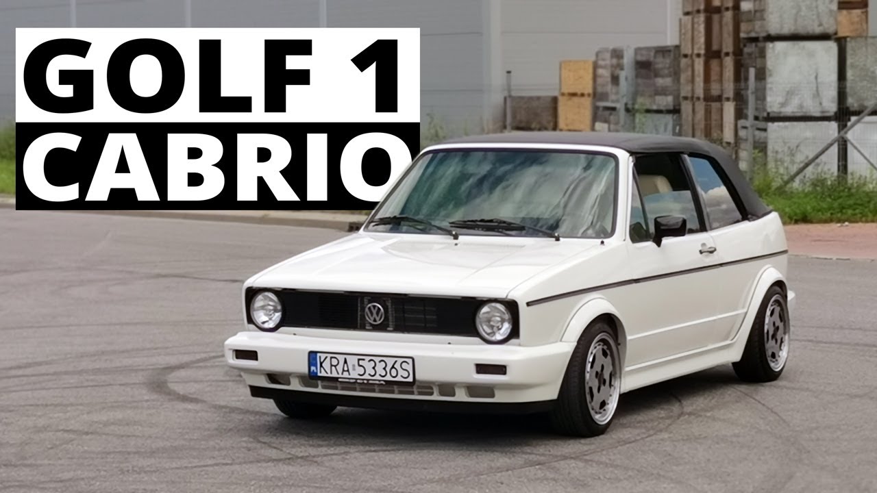 VW Golf 1 Cabrio - rentowna renowacja
