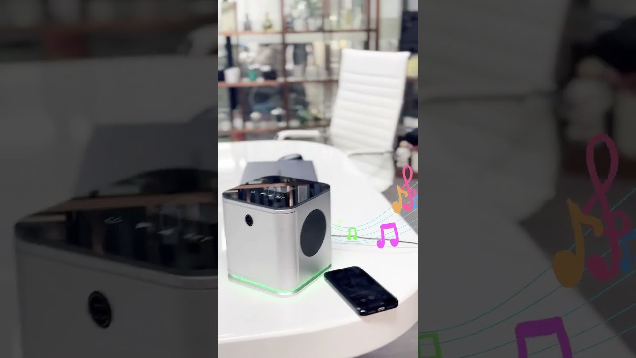 Let's me dancing together,Diffuser With Bluetooth Speaker 