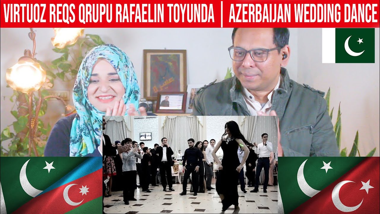 Virtuoz Reqs Qrupu Rafaelin Toyunda | Azerbaijan Wedding Dance | Pakistani Reaction | Subtitles