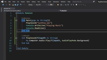 How to Play Music In Visual Basic (Simple)