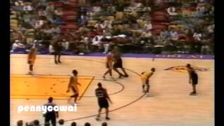 NBA Greatest Matchup: Young Allen Iverson vs. Young Kobe and Shaq (1998) *Very RARE Game screenshot 4