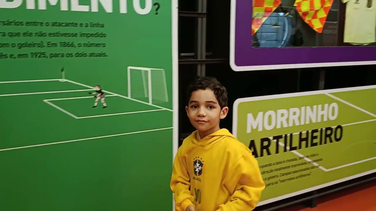MUSEU DO FUTEBOL NO ESTÁDIO PACAEMBU SP e MEQUI 1000 NA AV PAULISTA 