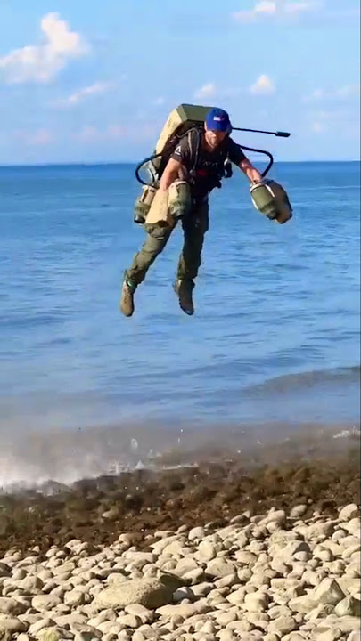 Jetpack for Humans?! Real-Life Flying Machine is Finally Here! 🚀😱 #shorts