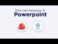 How to make Prezi like Zoom Animation in PowerPoint (Smooth & Cinematic!)