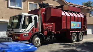 UWS Condor Amrep Octo Asl Garbage Truck On Trash
