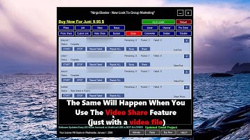 Ninja Blaster Tutorial - Post A Picture On Your Wall And Share It To Groups