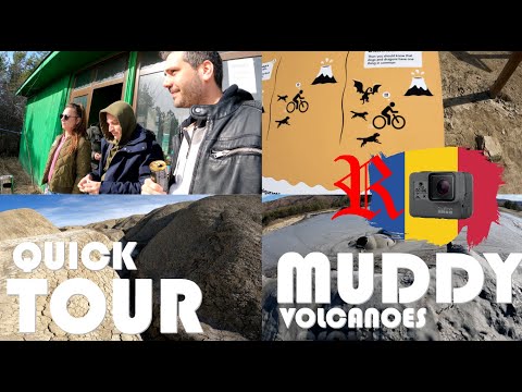 Muddy Volcanoes 🌋4K - We're making a short visit in Buzau County