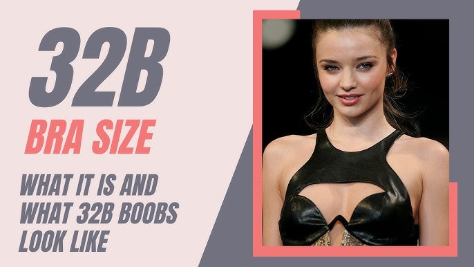 34D Bra Size: What It Is and What 34D Breasts Look Like 