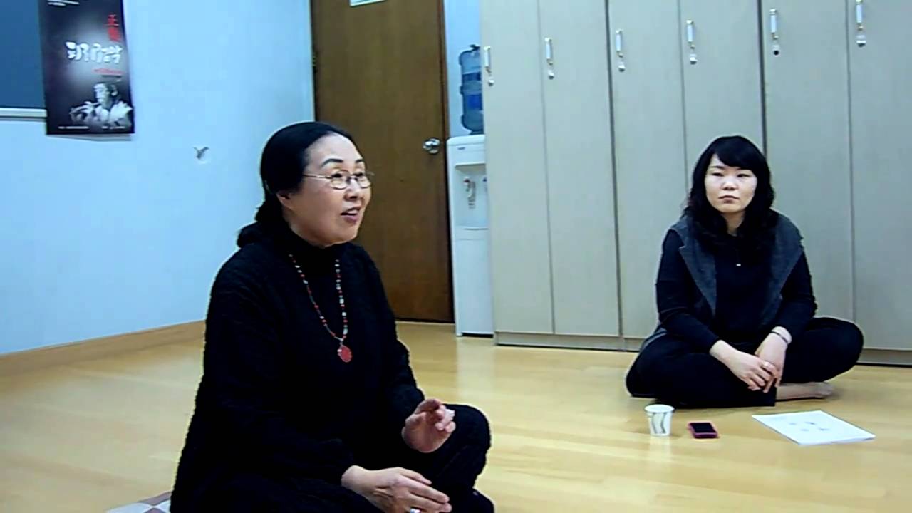 여창가곡 인간문화재 조순자 선생의 가곡 강의 1