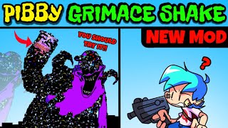 Friday Night Funkin' VS Pibby Grimace Shake | BF Tried The Grimace Shake (FNF/Pibby/New)