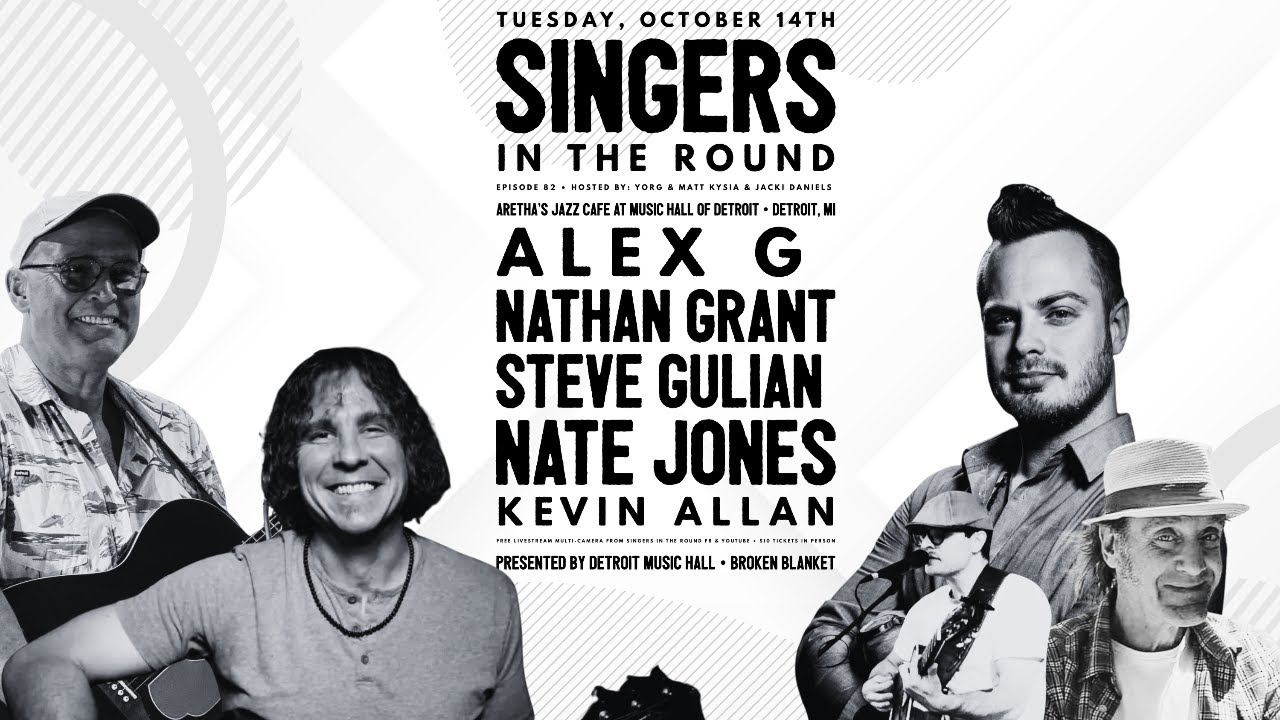Singers In The Round 82 • Songwriter Showcase Live From Aretha's Jazz Cafe • Detroit, MI