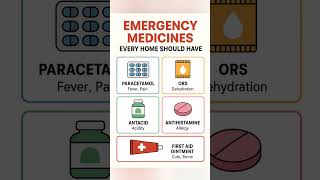 🚑 “5 Emergency Medicines EVERY Home Must Have!” 💊🔥.