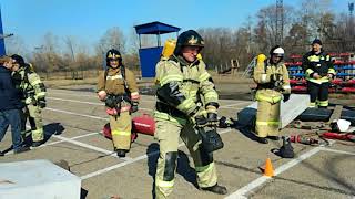 Отборочные соревнования по пожарному кроссфиту Иркутск март 2018г. Firefighters CrossFit