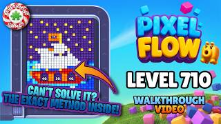 Pixel Flow - Level 710 Walkthrough Solution (Yacht Boat Ship) 