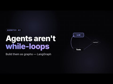 LangGraph Explained: Why an AI Agent Is a Graph, Not a Loop