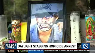 New Haven police make arrest in deadly daylight stabbing case
