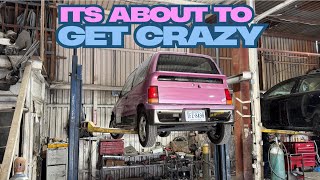 Suzuki Alto Works CR22S Build PART 1! Custom Exhaust + FULL Detail + LEDs