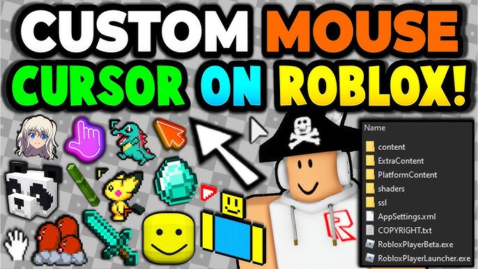 How To Get A Custom Cursor On Roblox 