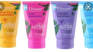 Disaar Sunblock Sunscreen ||Spray Sunblock|| Facial Cleanser