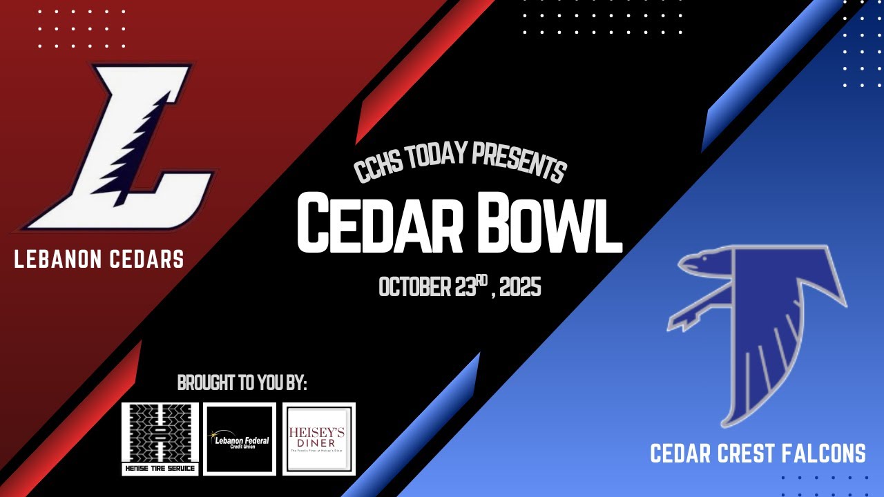Lebanon Cedars vs. Cedar Crest Falcons | Cedar Bowl on October 23rd, 2025