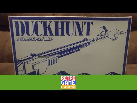 Nintendo 1976 Duck Hunt Kosenju Projector Game! Unboxing, Gameplay, Review | Retro Game Living Room