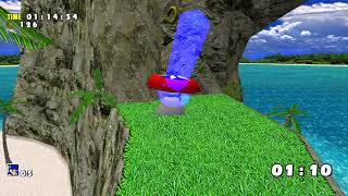 Sonic Adventure – Testing AI HD textures mod
