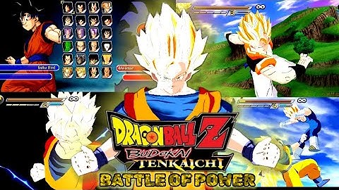 DRAGONBALL Z BATTLE OF POWER!!! DBZ TTT MOD ANIME TEXTURES PSP ISO 2025 || NEW MENU AND CHARACTERS